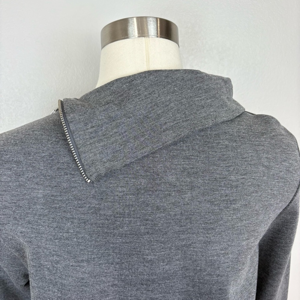COS Women's Funnel Neck Zippered Neck & Arm Knit Top Size‎ 6 Modern Contemporary - Picture 13 of 16